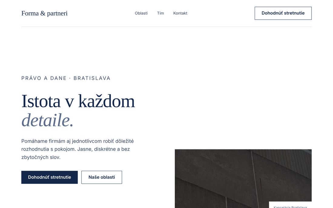 Náhľad šablóny Kancelária